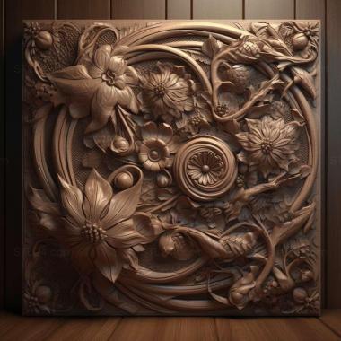 Patterns and decorations stl dense 3 3d model